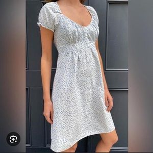 brandy melville floral mini dress